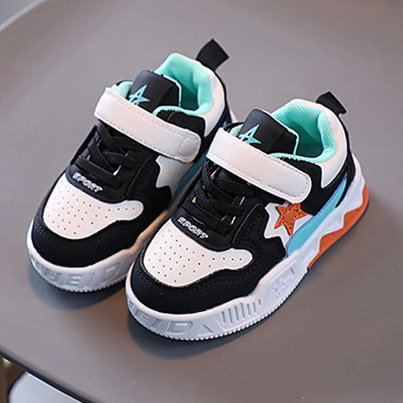 Erkek Çocuk Spor Ayakkabıları Sonbahar Yeni Günlük Kızlar İçin Moda Kaymaz Çocuk Öğrenci Çocuk Açık Hava Ayakkabıları Düz Ayakkabılar Spor Ayakkabıları_voghion.com