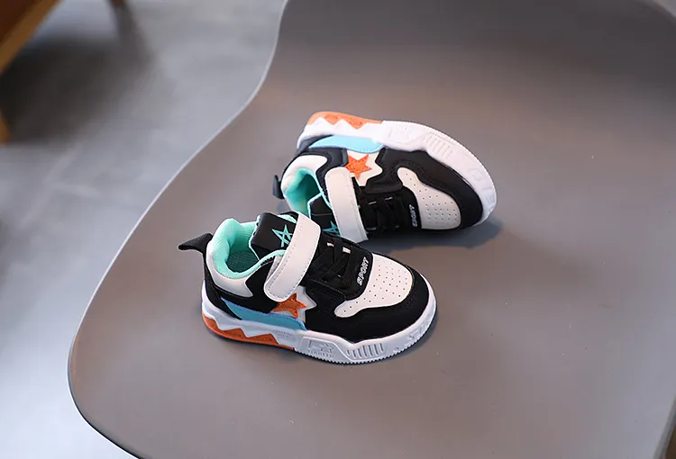 Ragazzi Sneakers Autunno Nuovo Casual per Ragazze Moda Antiscivolo Bambini Studenti Happysteps Bambini Calzature da Esterno Scarpe Basse_voghion.com