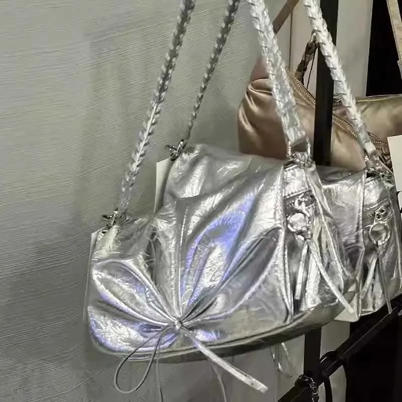 Neue Mode Sg Schulter Tasche Trend PU Leder Messenger Handtaschen Einfarbig Freizeit Stilvolle Umhängetaschen Für Frauen_voghion.com