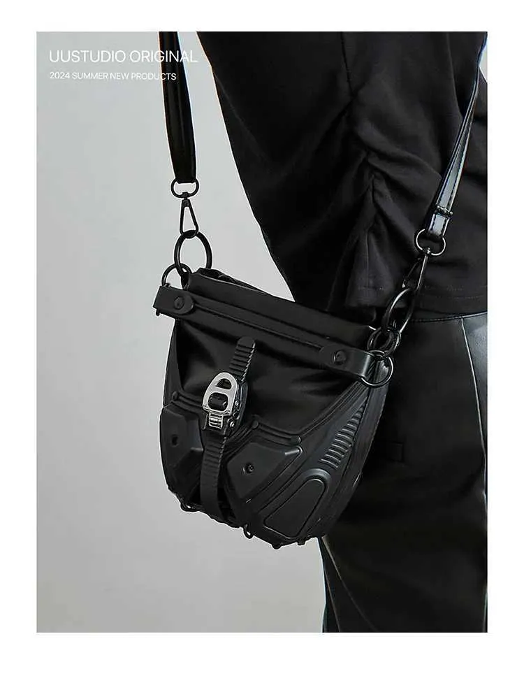Womans Spicy Girls Umhängetasche Trendy PU Leder Handtaschen Stilvolle Punk Geldbörse Mode Y2K UmhängetaschenC241216_voghion.com