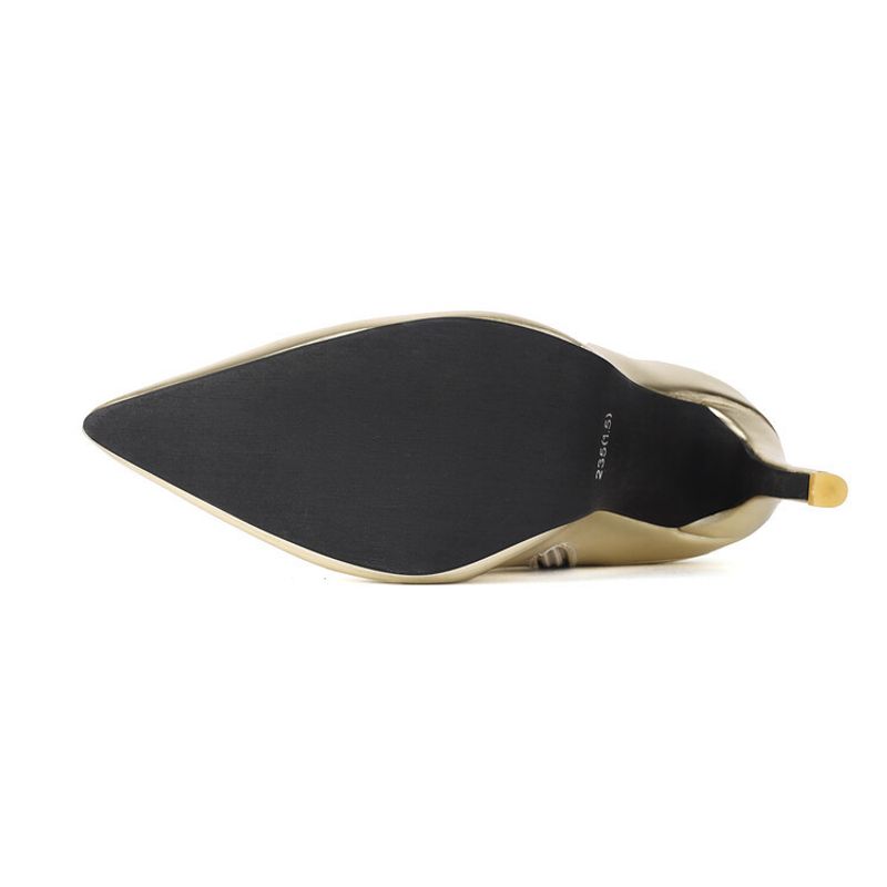 Mode hoge hakken puntige damesschoenen 40-47 grote maat effen kleur hot mom hoge laarzen_voghion.com