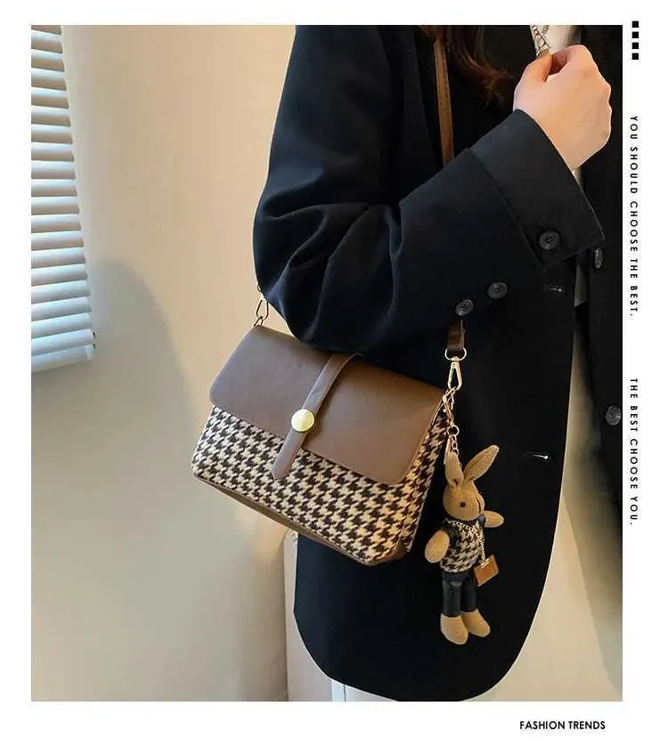 Schoudertas voor dames kleine vierkante design handtas_voghion.com