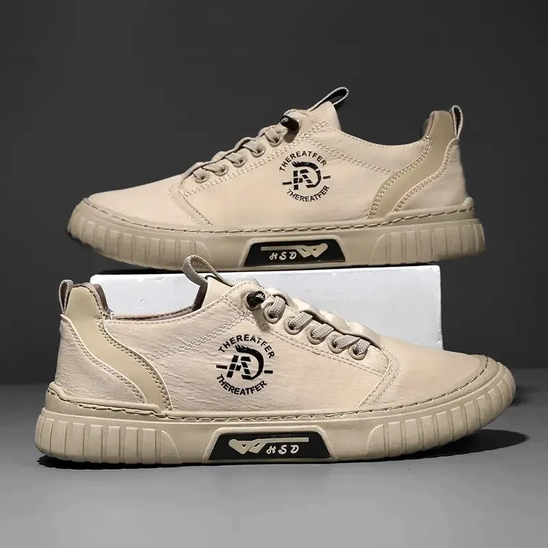 Sneakers Breathable Black Men Casual Fashion Driving Walking Tennis Shoes For Male Skate Flats Atillas Man Lhshoe_voghion.com