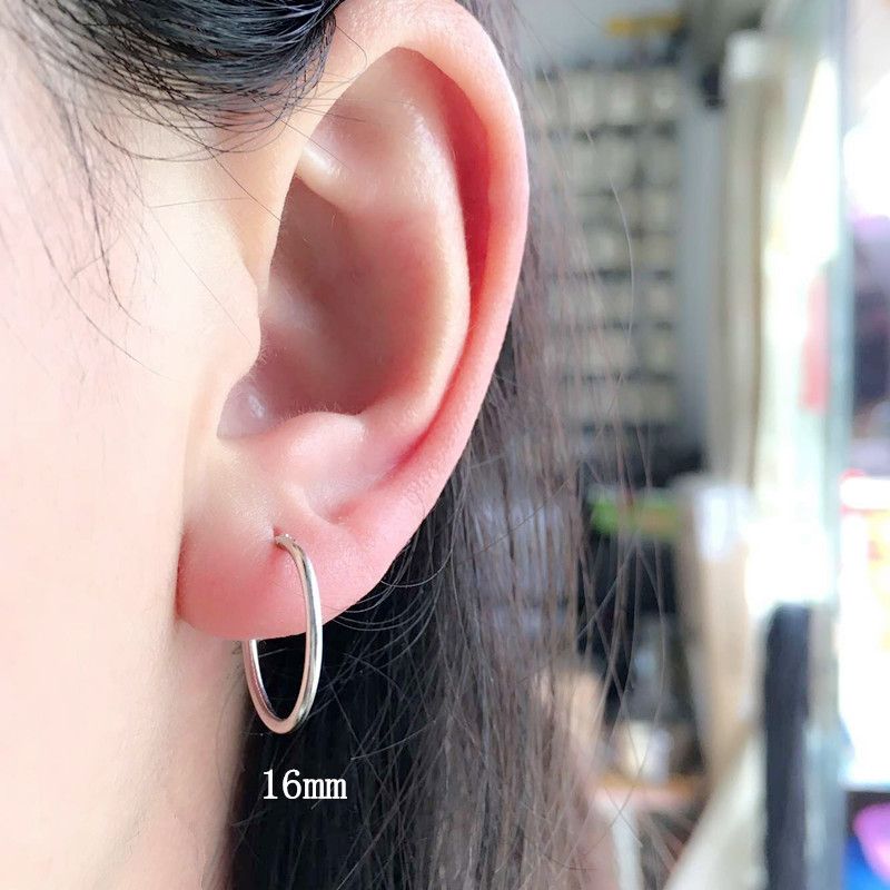 S bone buckle size earring ring spring summer autumn winter sier jewelry no piercing ear clip_voghion.com