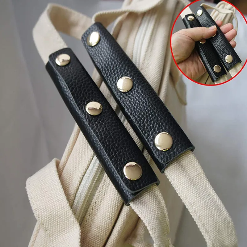 1 Stück Kofferschutzhülle Lage Griff Wrap Leder Anti-Schlaganfall Kinderwagen Schultergurt Pad Griffabdeckung Tasche Zubehör_voghion.com