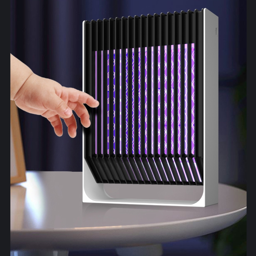 Light Touch Shock Mosquito Killing Lamp Mosquito Trap Mosquito Killer Mosquito Trap Lamp Charging Electric Mosquito Swatter_voghion.com