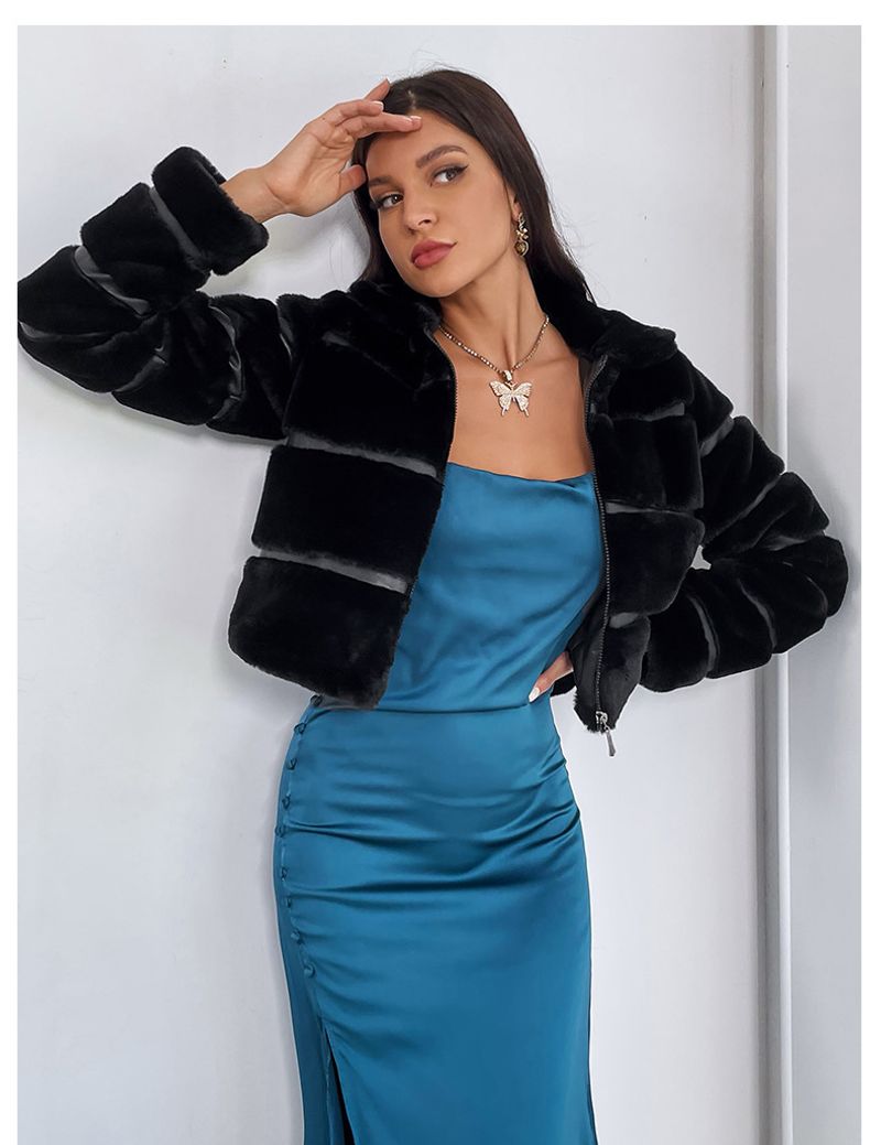 Giacca moda donna Fur one cappotto di pelliccia_voghion.com