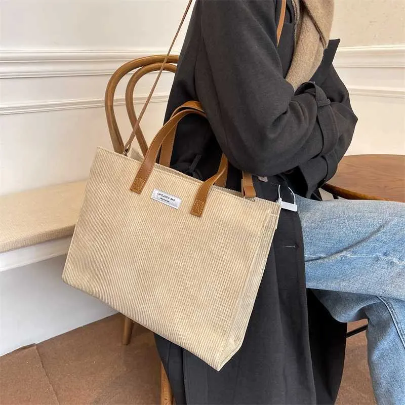 LEFTSIDE Borse a mano da ufficio, borsa a tracolla per donna, borsa shopper vintage, borse da donna, tote 2022, inverno C241210_voghion.com