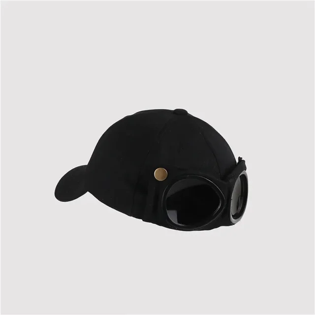 Hot Sale Aviator Hat Summer Personality Glasses Baseball Female Unisex Sunglasses Male Baseballcap Boys Cap_voghion.com