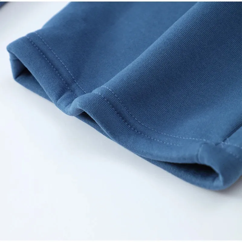 Casual Solid Couples Hooded Sweatshirt And Loose Sweatpants 2 Piece Suit Male Autumn Jogging Trousers Outfits Suits_voghion.com