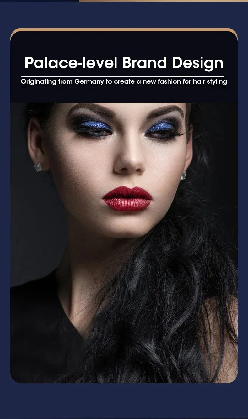 Luxury Ionic Blow Dryer - Salon Cold Wind Professional Styler_voghion.com