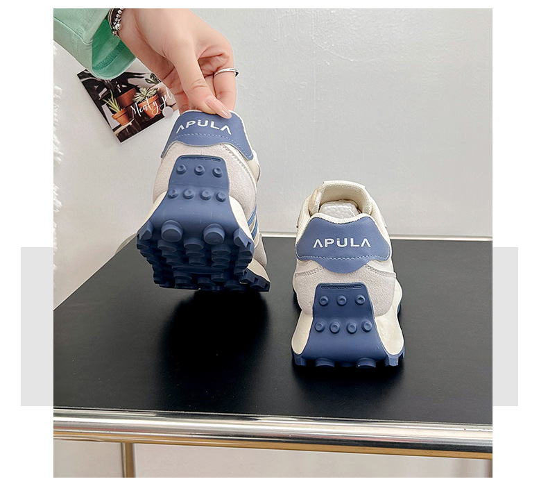 Versatile Women's Sneakers Korean Style Height Increasing Shoes_voghion.com