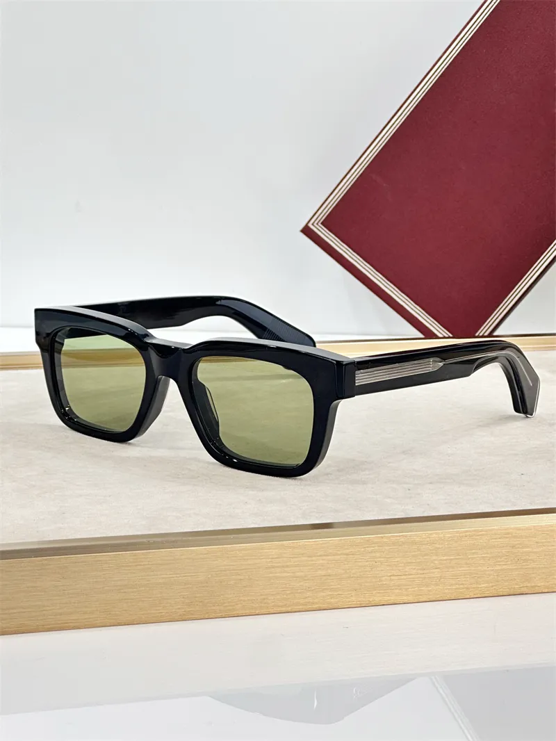 Luxury Square Sunglasses Retro Designer Style Uv400 Protection_voghion.com