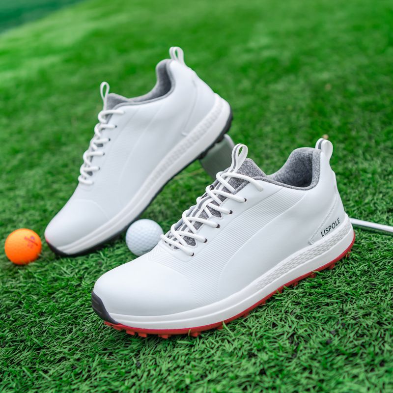 Primavera e verão novos homens golfe respirável quebrado spikes antiderrapante botão fivela ao ar livre casual sapatos esportivos_voghion.com