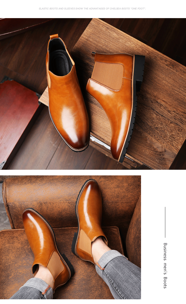 Neue Casual Vielseitige Kurze männer Große Schuhe Stiefel_voghion.com