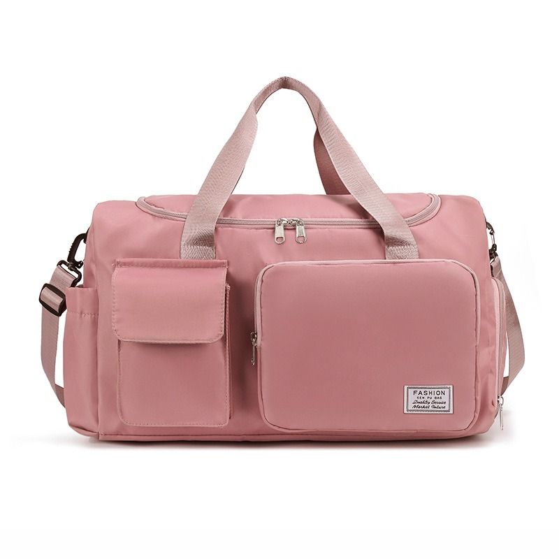 Große Kapazität Kurztrip-Tasche, Fiess-Tasche, Schwimmtraining, Yoga, Sport Trocken- und Nasstrennung, Mehrere Taschen,_voghion.com