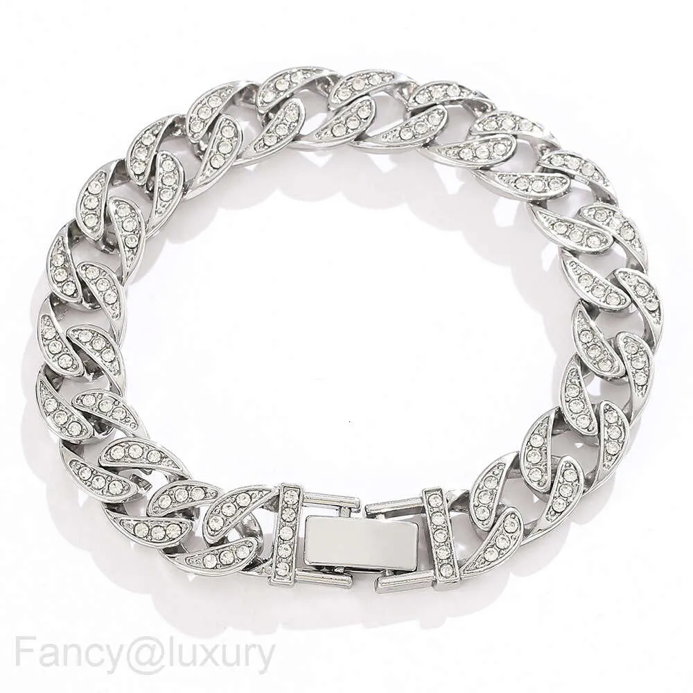 Cuban Link Armband Mit Strass Für Damen Und Herren_voghion.com