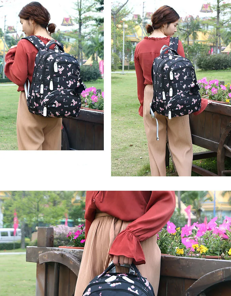 Kids Waterproof For Girls School Bags Children Backpacks Schoolbag Cute Ballon Printing Laptop Backpack_voghion.com