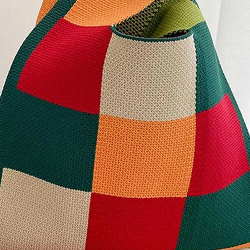 Nouveau sac à main de blocage de couleur avec une grande capacité adaptée à la chaleur Y241106_voghion.com