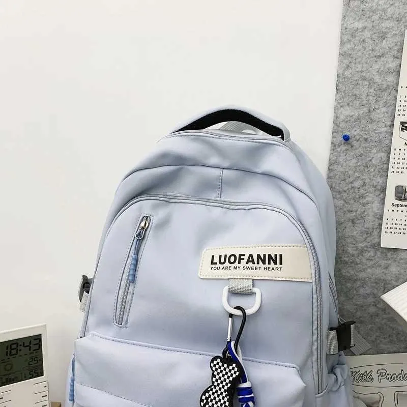 Sac à dos étanche de grande capacité pour hommes et femmes, sac d'école Cool pour fille et garçon, ordinateur portable pour étudiant, mode voyage féminin_voghion.com
