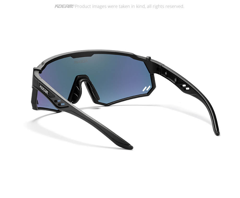 2023 Nieuwe Europese en Amerikaanse KDEAM Eendelige zonnebril Gepolariseerde Outdoor Fietsbril TR90 Sportbril 0722_voghion.com