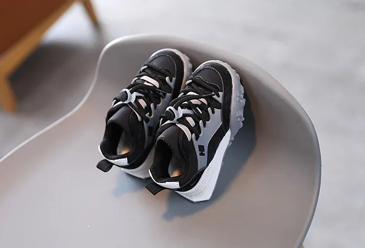 Childrens spring autumn boys breathable comfortable running girls fashionable and leisure sports baby soft shoes 240912_voghion.com