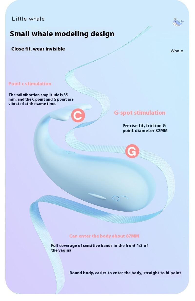 Mystery Ji Pipi Whale Mini Program Hoppande Ägg Kvinnlig Dräkt Vuxenleksak Vibrationsmasturbator Sexleksaker 120/Förpackning_voghion.com