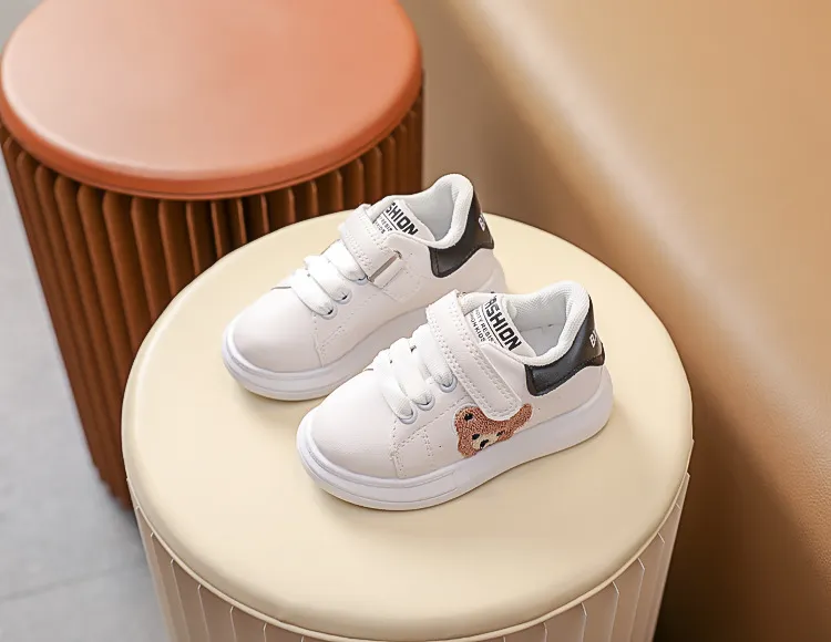 Børn 2024 Forår Efterår Børnesneakers Drenge Sport Mode Søde Dyr Piger Småbørnssko Træningssko Størrelse 21-30_voghion.com