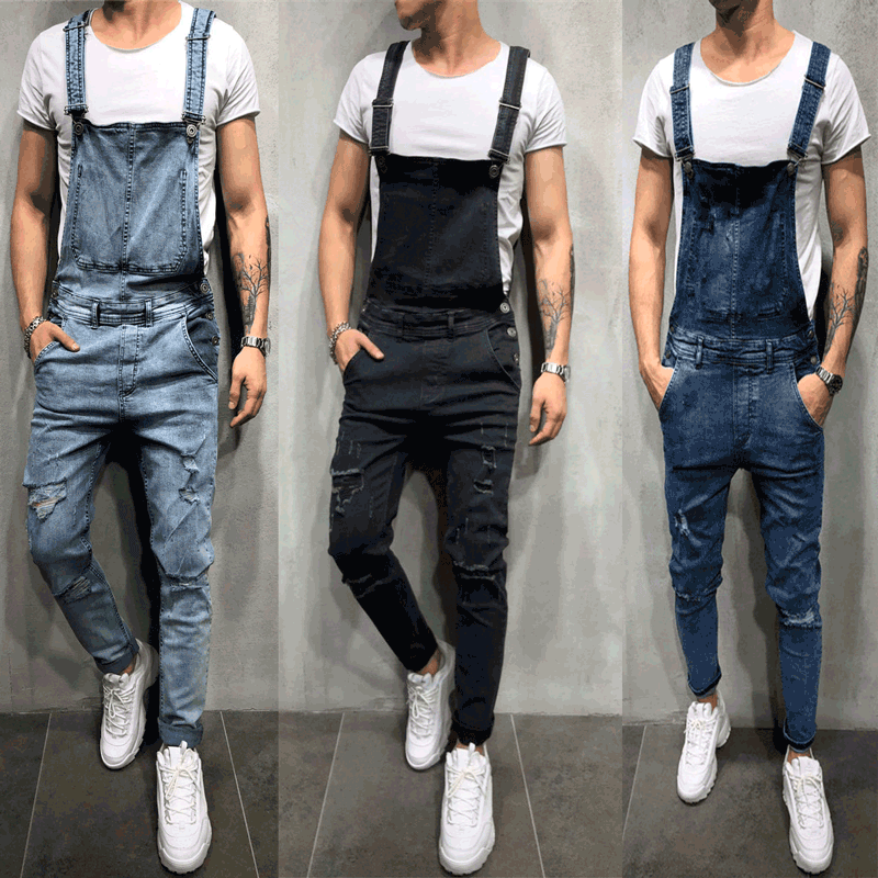 Denim seler mænds udenrigshandel jeans nye bukser koreansk version af rompers tidevandet_voghion.com