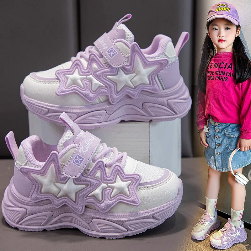 Girls Shoes 2025 Youth New Light Running Footwear Toddler Sports Jogging Trainers Kidsnest Casual Kids Sneakers Sizes_voghion.com