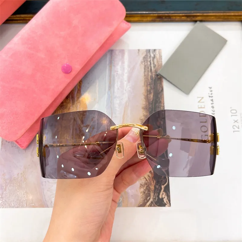 Designer Women Men glasses Beach street photo The same Fashion sunglasses metal full frame with gift box_voghion.com