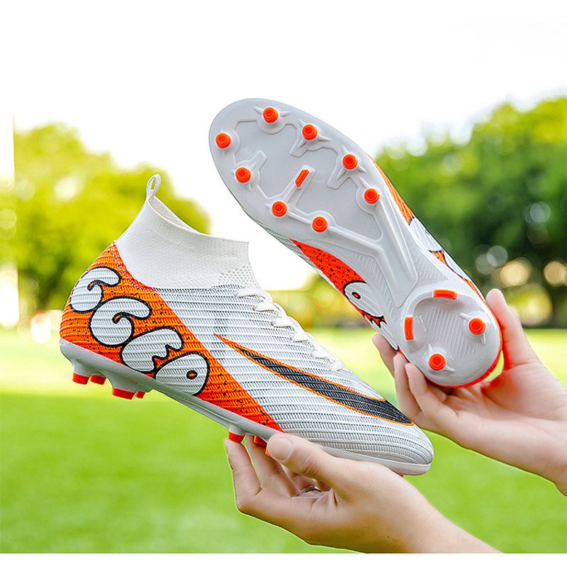 Neuer High-Top-Fußball für Männer, Erwachsene, Studenten, Jugendliche, Wettkampftraining im Freien, rutschfest und_voghion.com
