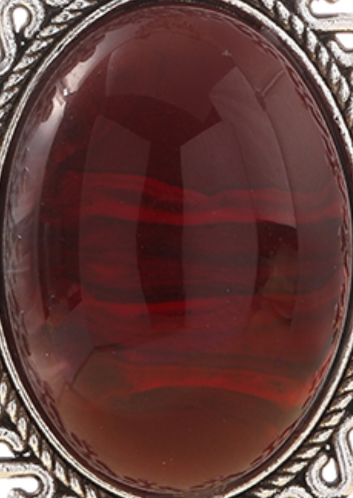 Collane vendita calda retrò gotico rosso resina farfalla collana signore sollievo_voghion.com