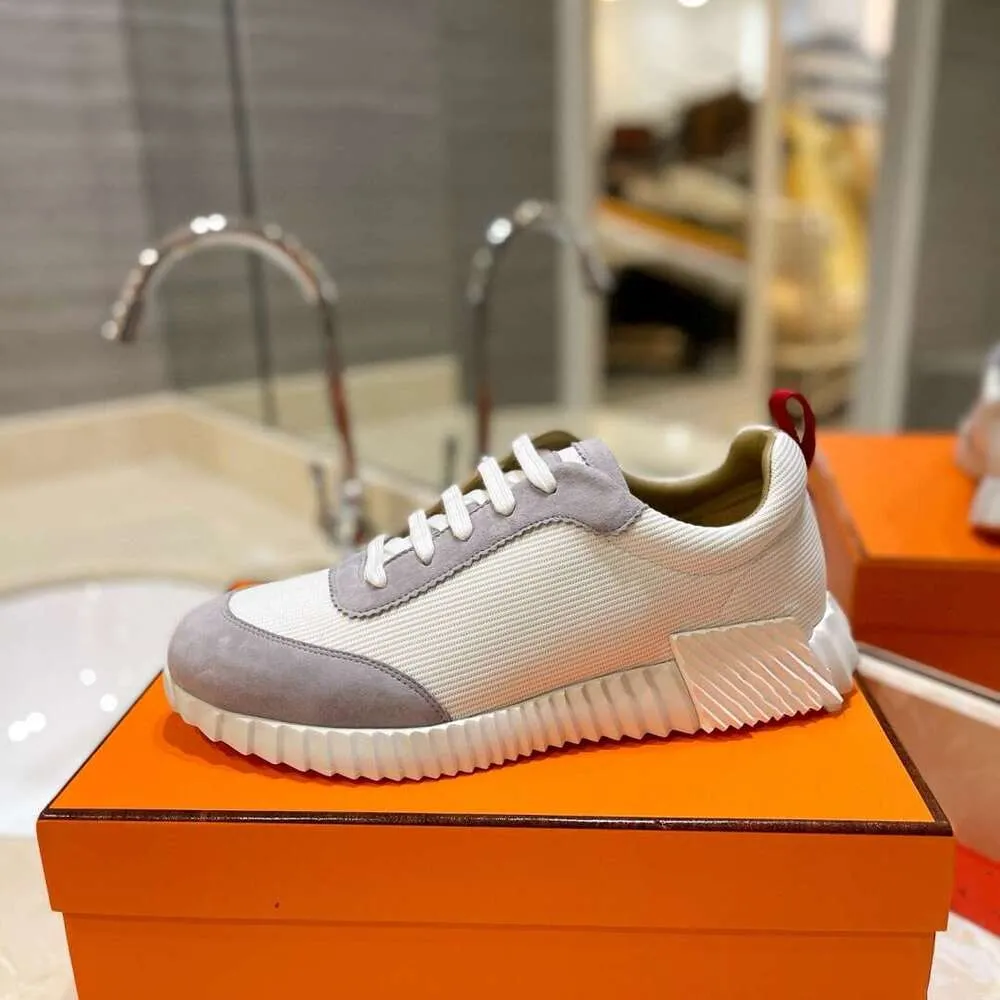 Scarpe da ginnastica da uomo, stile casual, in pelle e rete, con lacci, sportive, con suola in gomma, basse, stile street._voghion.com