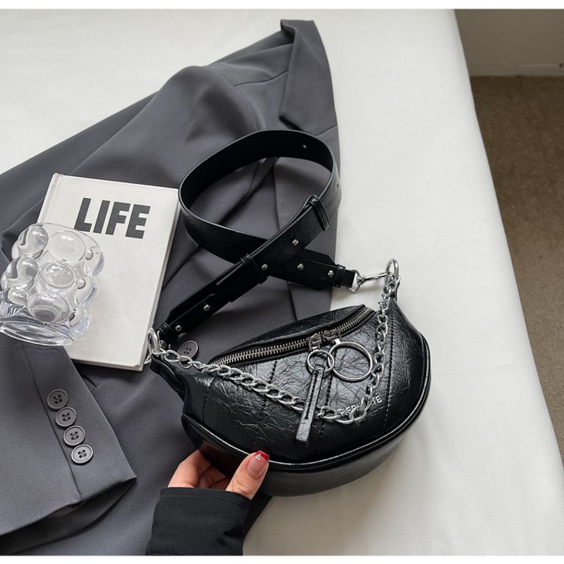 Fashion Dumpg Donna Corea del Sud Ins Trendy Semplice Spalla 2024 Estate Niche Design Borsa a Tracolla_voghion.com