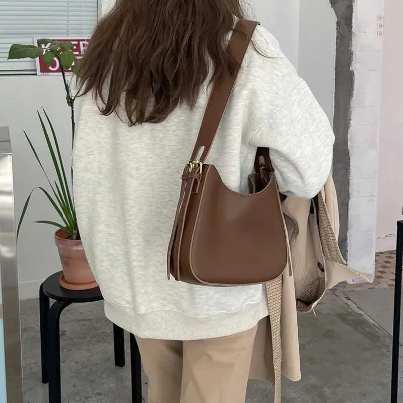 Genți de mână și poșetă mici din piele PU pentru femei, genți de mână și portofel pentru călătorii, Hobo, Ba241022_voghion.com