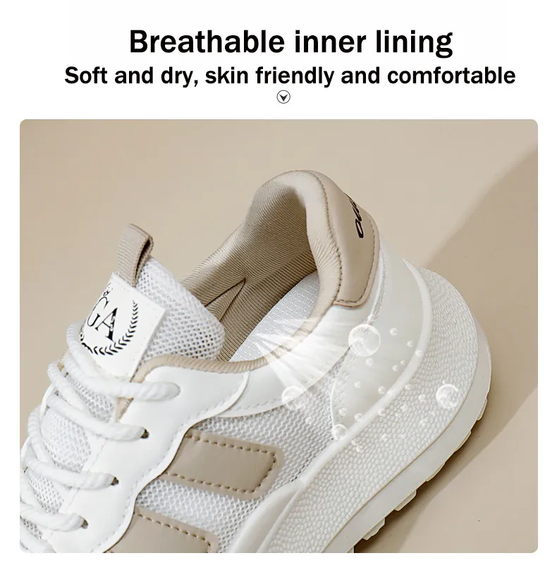 Women's Breathable Casual Running Shoes, Lightweight Comfort_voghion.com