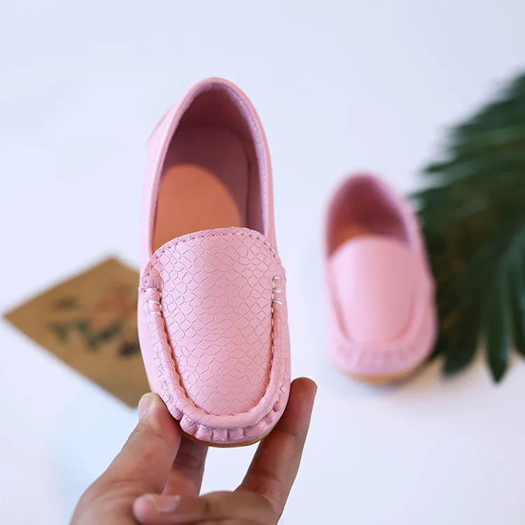 Mocasini sport casual pentru copii, culori bomboane, unisex, băieți și fete, mocasini moi, alunecă-on din piele PU, pentru copii mici, Happysteps, pantofi pentru tineri_voghion.com
