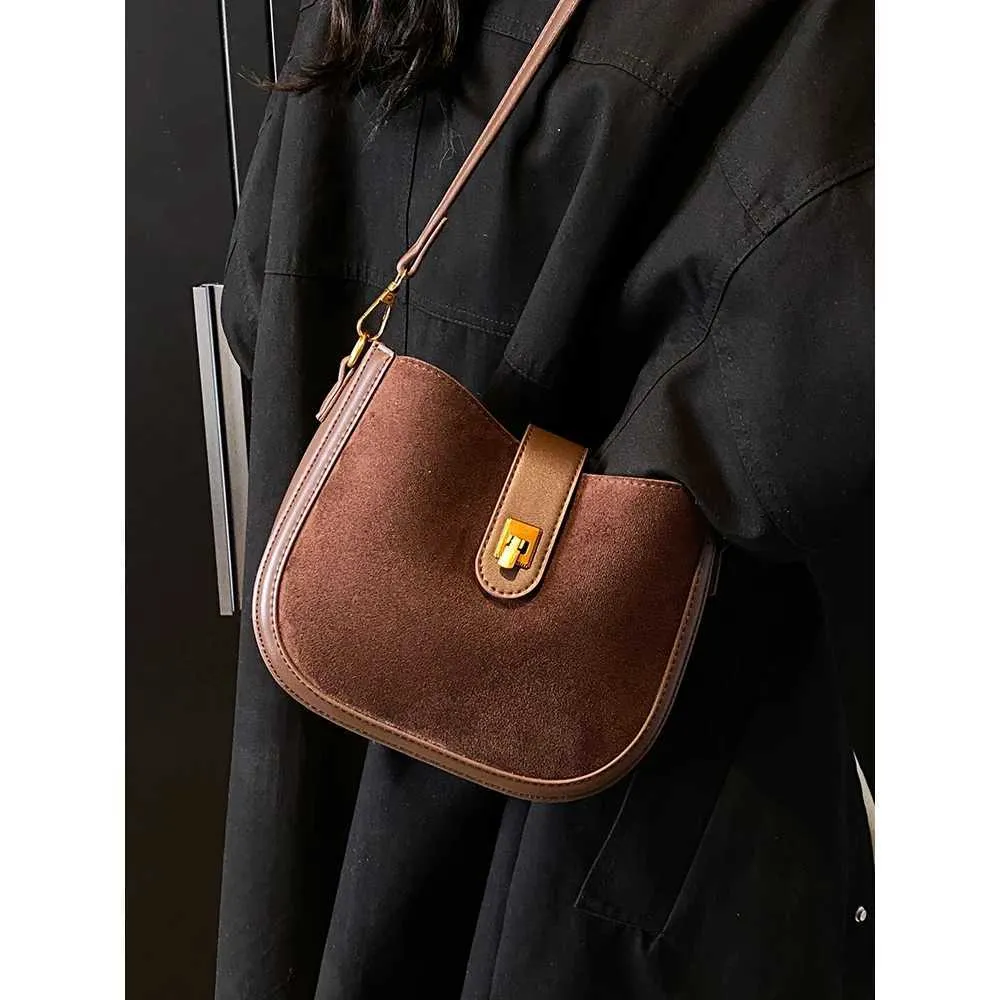 Borsa a secchiello Bury da donna, solida, alla moda, in pelle PU, con tracolla, versatile, per il tempo libero, con catena, semicerchio_voghion.com