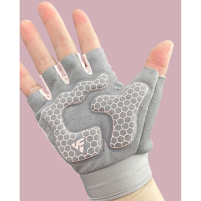 【 Coleção 20000 Pessoas 】 Luvas esportivas de fitness para mulheres e homens, Kettlebells antiderrapantes e com absorção de choque, espessados_voghion.com