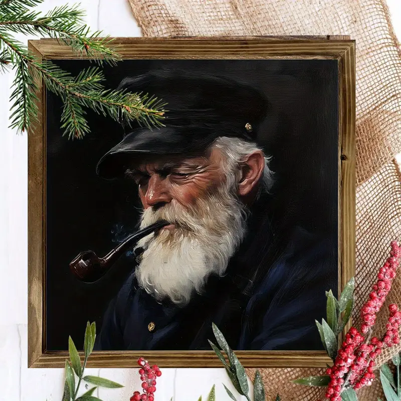 Vintage meresõidukapteni puidust silt "8x8" – klassikaline mereaegne seinakunst elutubade ja kodukaunistuse jaoks – ainulaadne kingiidee_voghion.com