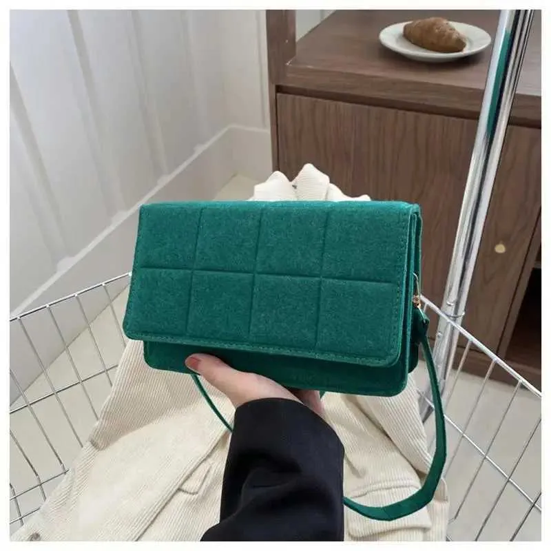 Women's Square Crossbody Bag, Large Capacity Shoulder Handbag_voghion.com