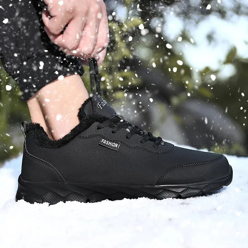 Running Leather Waterproof Durable Mens Walking Sports Shoes Atillas Racortivos Hombre 241015_voghion.com