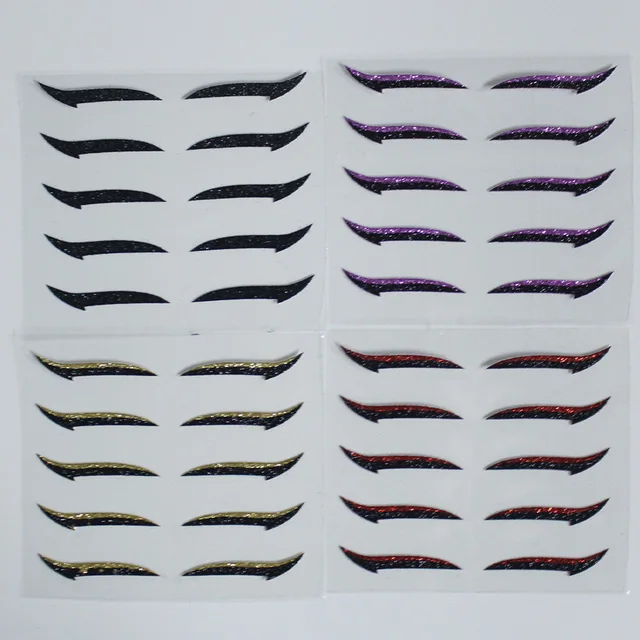 2024 Hot sell Double Eyelid Flash Silver Eye Liner Double Eyelid Sticker_voghion.com