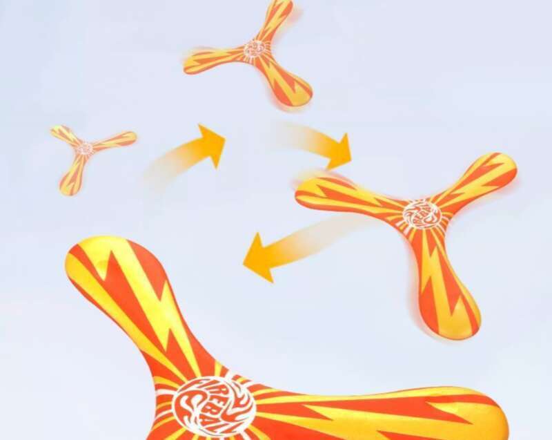 Children's Toy Soft Three Leaf Cool And Safe Parent-child Interaction Outdoor Sports Boomerang_voghion.com