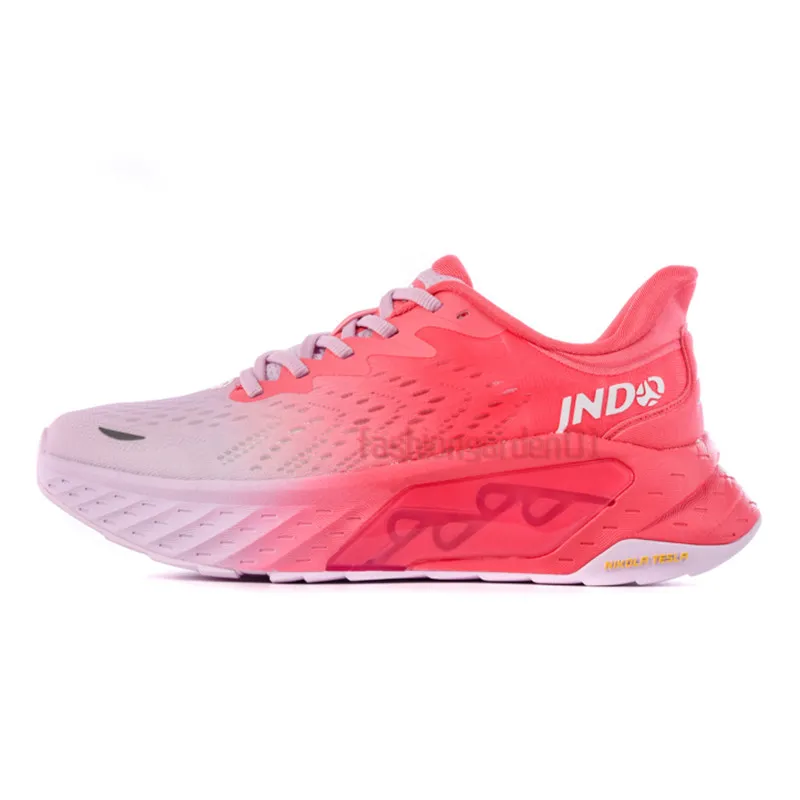 Chaussures de running JNDO Whale Leaping phosphorescentes 2.0 pour hommes et femmes, coloris Triple Black, Sunrise, Blanc et Jaune_voghion.com