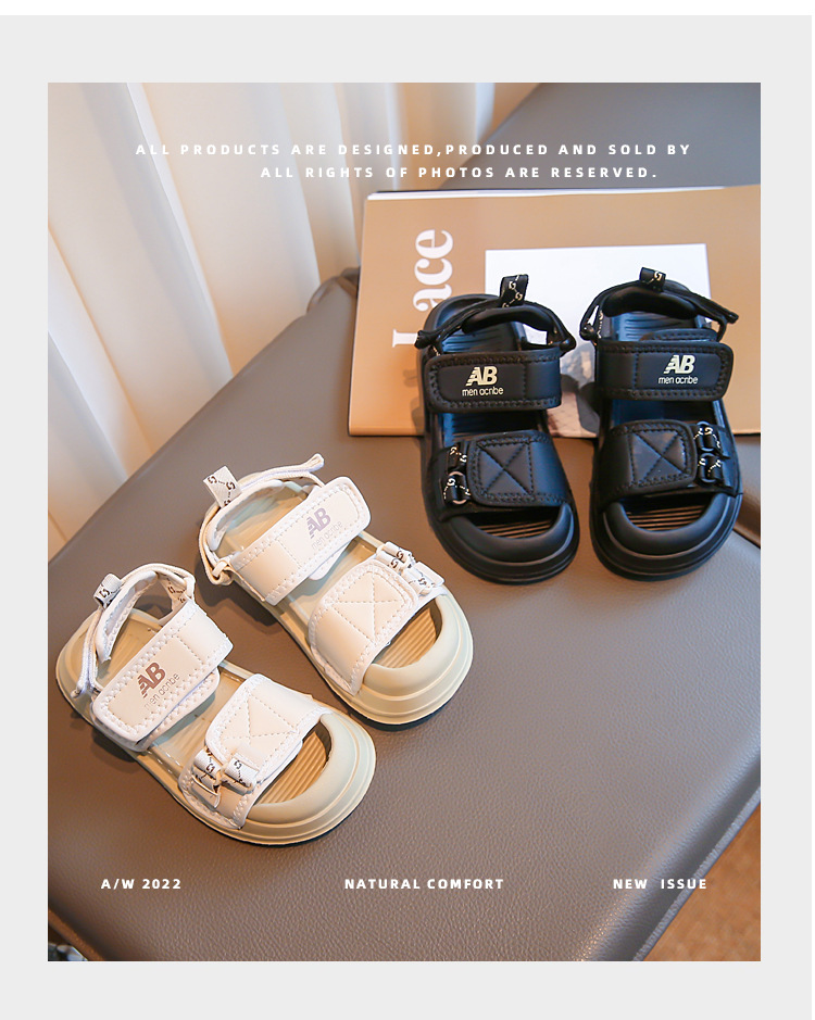 Kinder Sport Sandalen 2024 Neue Jungen Strand Mädchen Sommer Anti Rutsch Baby Schuhe Baotou_voghion.com