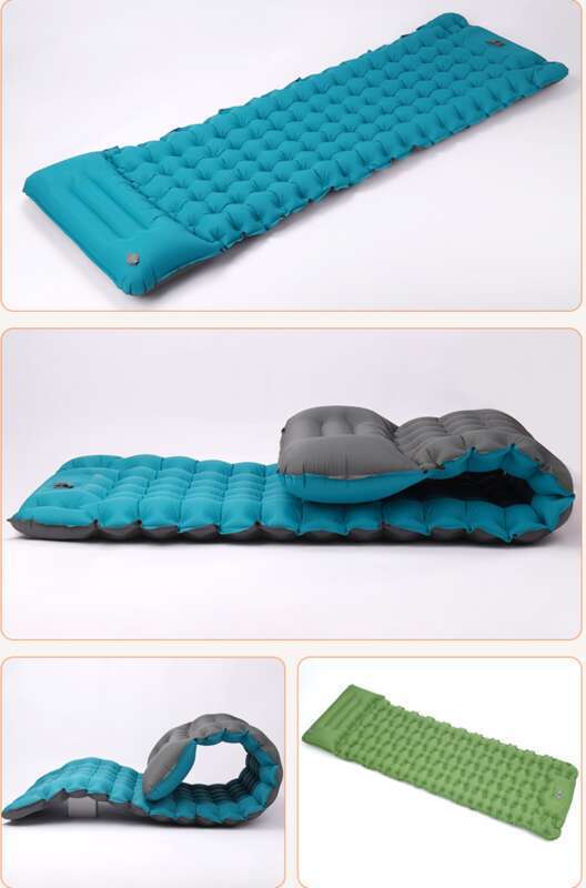 Outdoor Party Essential! 40D Nylon Coated Inflatable Bed Unlocks A New Camping Experience_voghion.com
