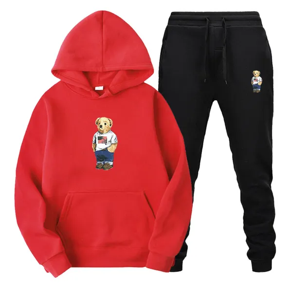 Mann POLO Trainingsanzug Designer Kleidung Mode Herren Sport Jogging Hosen Mantel Sweatshirt Sets Männer Trainingsanzüge Casual Hoodies_voghion.com