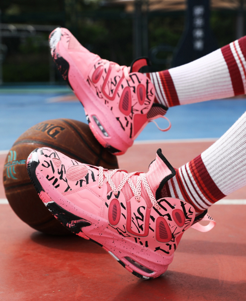 Pratici stivali da combattimento alti da basket Kobe, scarpe sportive antiscivolo resistenti all'usura, assorbimento degli urti da parte degli studenti_voghion.com